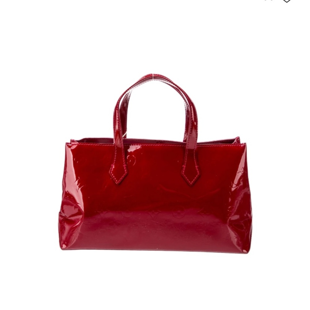“Authenticated” Louis Vuitton Monogram Vernis Wiltshire PM - Picture 3 of 8